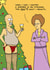 Funny - Adult - Humour - Christmas Stockings - Grumpy - Funny - Nude - Surprise - Christmas Card created by Nick Hannaford-Hill