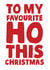 favourite ho Christmas Card 13188 created by Studio Doodles