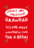 Merry Christmas Grandad created by PaperJam Print Co.