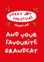 Merry Christmas from me and your favourite grandcat created by PaperJam Print Co.