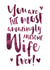 Amazingly Awesome Wife Anniversary or Birthday Card created by Dig The Earth