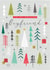 Modern/contemporary Boyfriend at Christmas Card, feat. a Christmas tree design. created by Laura Darrington Design Ltd.