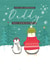 Cute Christmas Card, for a great Daddy featuring a penguin design. created by Laura Darrington Design Ltd.
