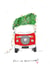 mini van Christmas Card 14407 created by Jennifer Gregory