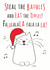 from the cat steal Christmas Card 11741 created by Kat Pearson