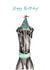 greyhound happy Birthday Card 9227 created by Harriet Lowther