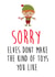 Cheeky - Rude - Sorry Elves Don't Make The Kind Of Toys You Like - Elves - Toys - Sex Toys - Christmas Card created by Bonnie Banter