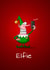 elfie selfie Christmas Card 35658 created by Eoin McKeown