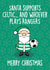 Celtic Football Fan Christmas Card created by Thirty Mussels