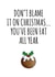 blame xmas Christmas Card 12240 created by Banter King