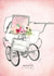 Baby Girl Pregnancy Card 1162 created by Jodi Pedri