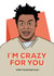 crazy eyes prison Valentines Day Card 34880 created by Ilan Asher