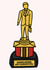 Funny Statue Award Anniversary Card - Husband - Dundie Award Best Husband Ever created by Studio Doodles