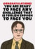 The Office Us Dwight Schrute - Funny Congratulations Graduation Card created by Studio Doodles