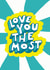 love you Anniversary Card 24019 created by Megan Motown