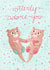 otterly utterly Valentines Day Card 23080 created by Megan Higgins