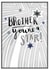 Classic Birthday Card - Brother  - You're A Star created by Louise Tiler