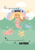 niece mermaid Birthday Card 10459 created by Rulu