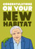 New Home Card - David Attenborough - Congratulations On Your New Habitat created by Studio Doodles