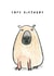 Capy Capybara Birthday Card 32071 created by Lindsey Thomas