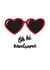 oh hi Valentines Day Card 38475 created by Letter V Prints