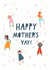 happy dab Mothers Day Card 37712 created by The Cardy Club
