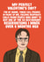 Cheeky Valentines Day Card - Dwight - The Office US - My Perfect Valentines Day created by Studio Doodles