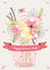 Happy Mother's Day Vase of Flowers Card created by Little Silverleaf