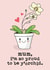 mum plant Mothers Day Card 5985 created by Mrs Best Paper Co.