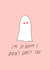 ghost ghosted Valentines Day Card 34151 created by Corrin Strain
