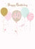 40 Balloons Birthday Card 10287 created by Paper Yay