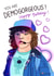 stranger things dustin Birthday Card 3334 created by Kasia Cards