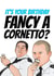 Funny Birthday Card - Hot Fuzz - Simon Pegg - It's Your Birthday Fancy A Cornetto? created by Hey Huns It's Nicole