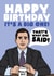 Rude Birthday Card - The Office Us - It's A Big One (That's What She Said) created by Studio Doodles