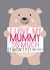 bear From the kids Mothers Day Card 3882 created by Wink Design - Michelle Roberts