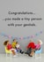 congrats made New Baby Card 11493 created by Bold & Bright Cards