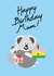 Happy Birthday Mum Koala Bear Card created by I AM A