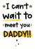 Father's Day From The Bump - Daddy Birthday From The Bump created by The Laughing Sloth