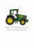 Funny Tractor Father's Day Card created by Becka Griffin