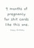 9 Month of pregnancy rude Birthday card created by Picardso