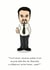 Ricky Gervais Card 36137 created by Rubber John