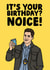 Noice Jake Brooklyn 99 birthday card created by Studio Doodles
