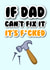 If Dad Cant Fix It Father's Day Card created by Bonnie Banter