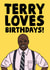 terry crews brooklyn 99 Birthday Card 13240 created by Studio Doodles