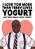 Funny Anniversary Card / Valentines Day Card - Brooklyn 99 - Terry Crews - I Love You More Than Terry Loves Yogurt created by Studio Doodles