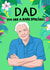 Rare species David Attenborough Father's Day card created by Kasia Cards