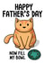 Fill my bowl Father's Day card created by Doodlecats