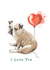 dog cute Card 33162 created by Elsa The Snaggletooth