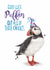 Good luck Puffin out the candles! created by Citrus Bunn