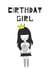 girl crown Birthday Card 14638 created by Helen Priest